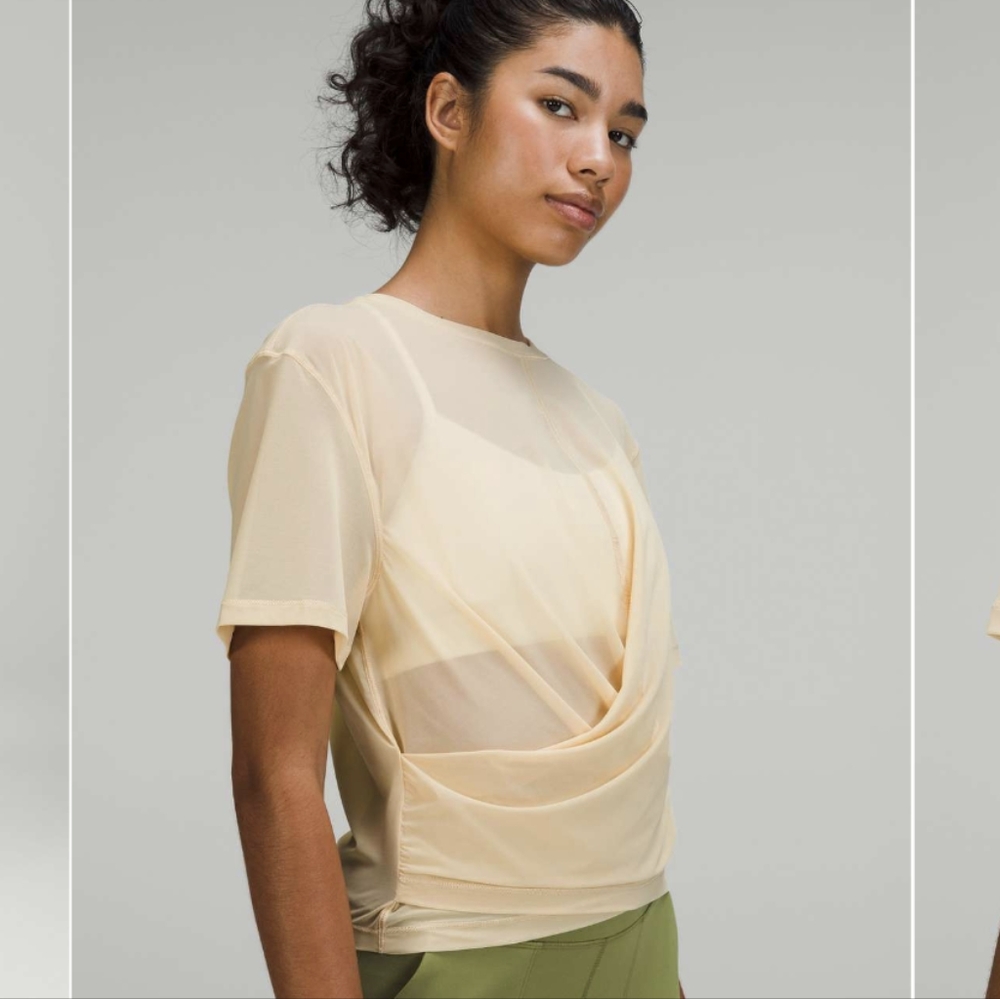 Lululemon Lightweight Mesh Reversible Yoga T-Shirt - Picture 3 of 8